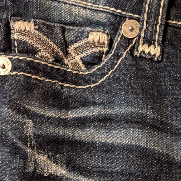 Big Star Women's Dark Wash Bootcut Jeans - Picture 10 of 10